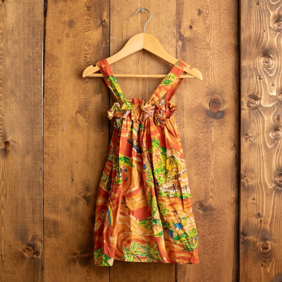 2/$20- VINTAGE Hawaiian top  / dress - Picture 1 of 4